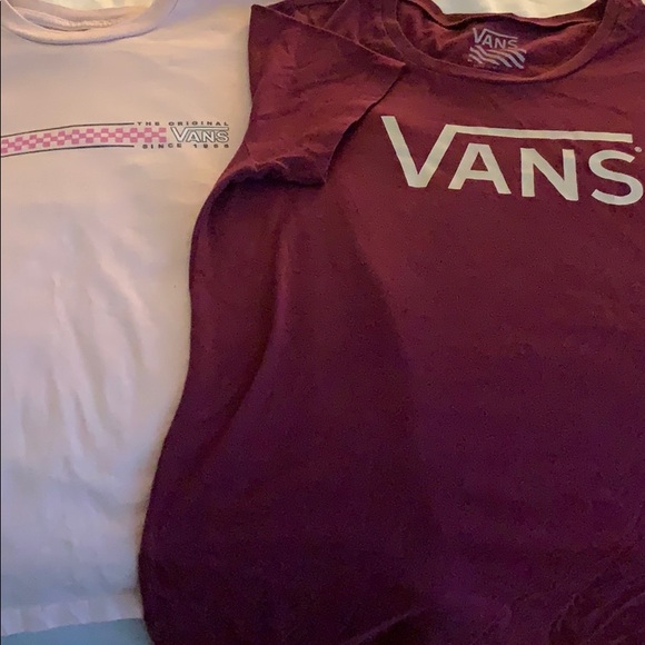 Vans Tops - Two Vans T Shirts